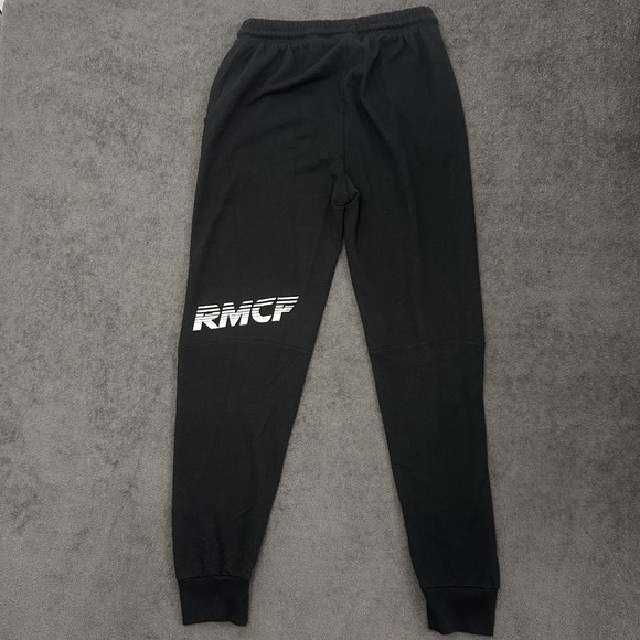 Vintage 00s REAL MADRID jogger sweatpants size XL soccer team pants - Picture 10 of 11